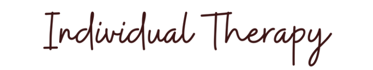 Individual Therapy