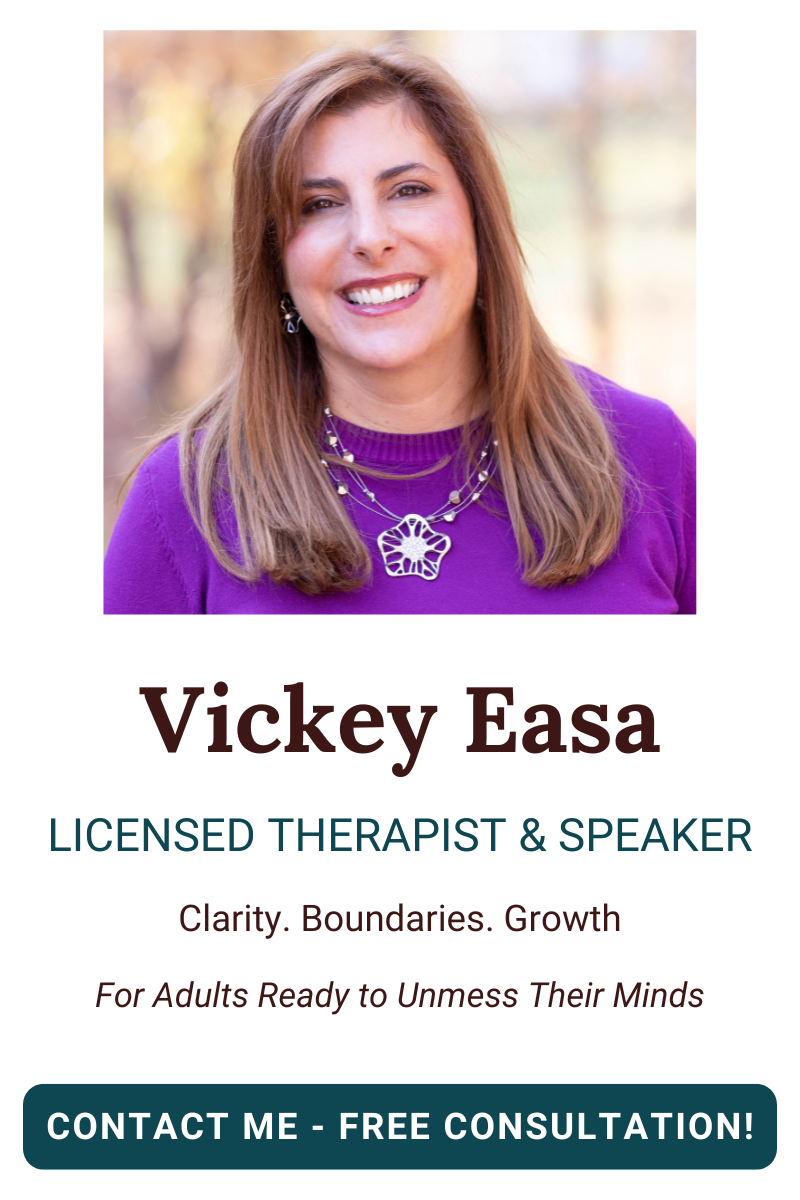 Vickey Easa - Licensed Therapist and Speaker in Norwood, MA and Boston areas