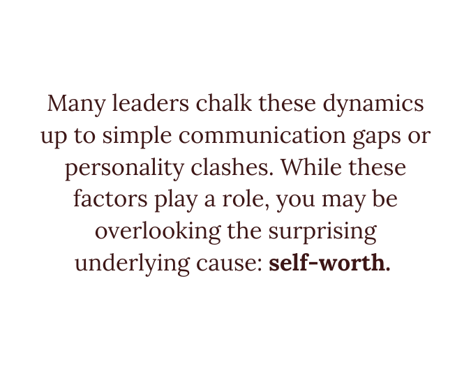 The root cause of these issues may surprise you, because… It often boils down to a lack of self-worth and poor boundary-setting. (1)